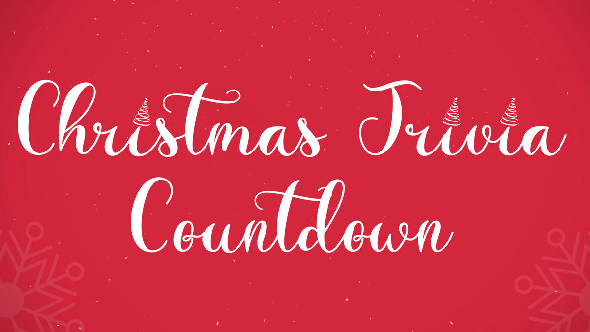 Christmas Trivia Countdown image number null